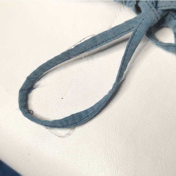 Zac Posen for Target denim chambray 100% cotton dress size L - Picture 3 of 12